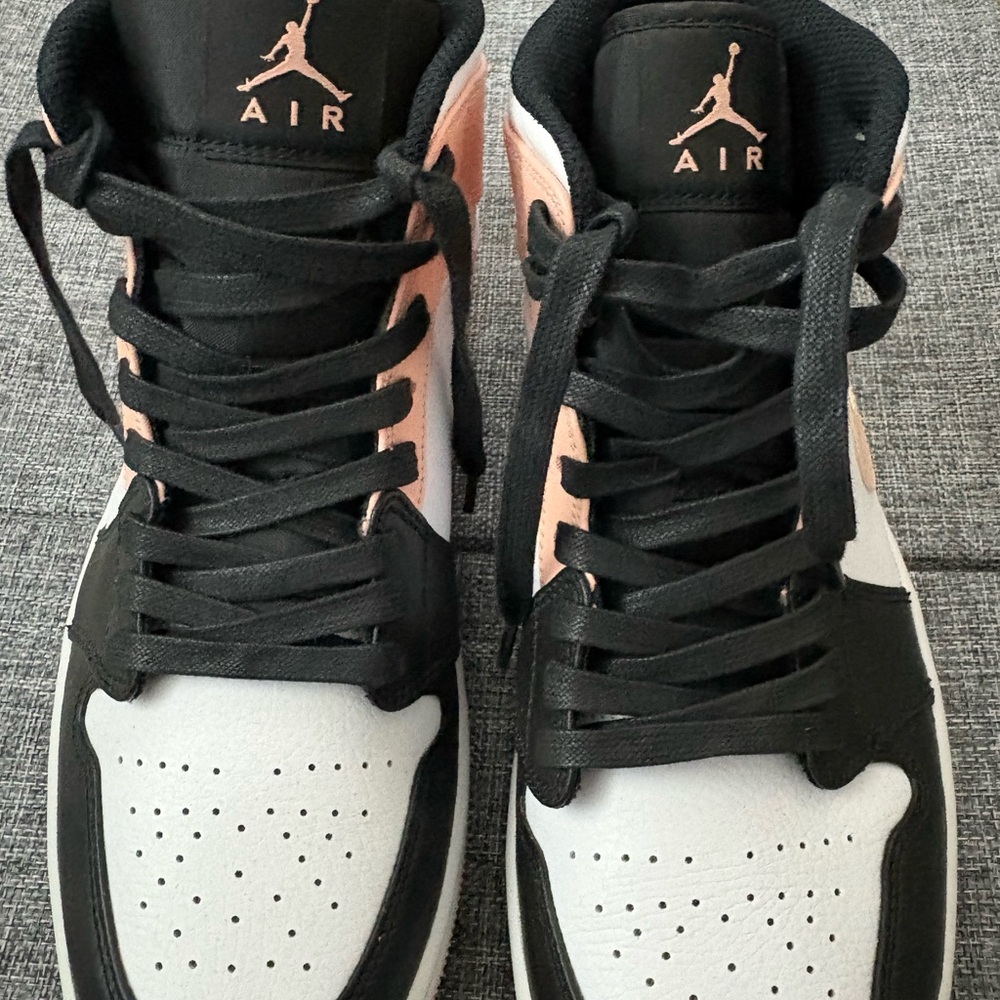 Nike Air Black and White Men's Shoes NO BOX wax laces
